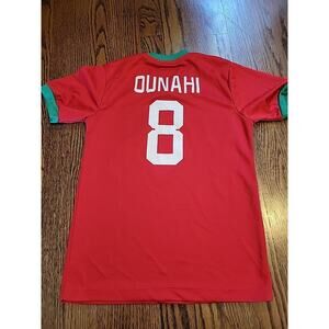 Puma Ounahi Morocco National Team Jersey Shirt Youth M 12 Soccer Football FRMF